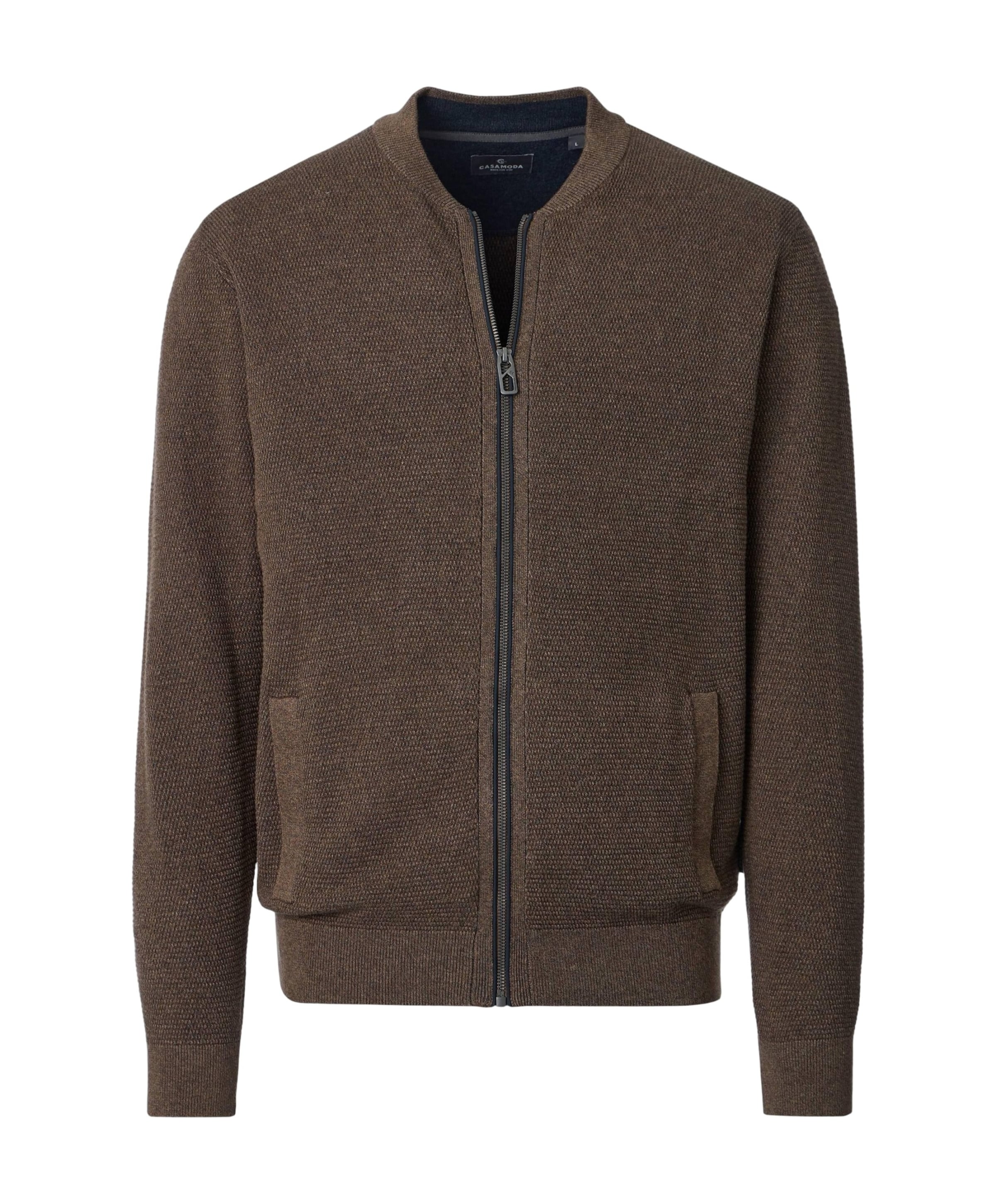 Heren vest bruin