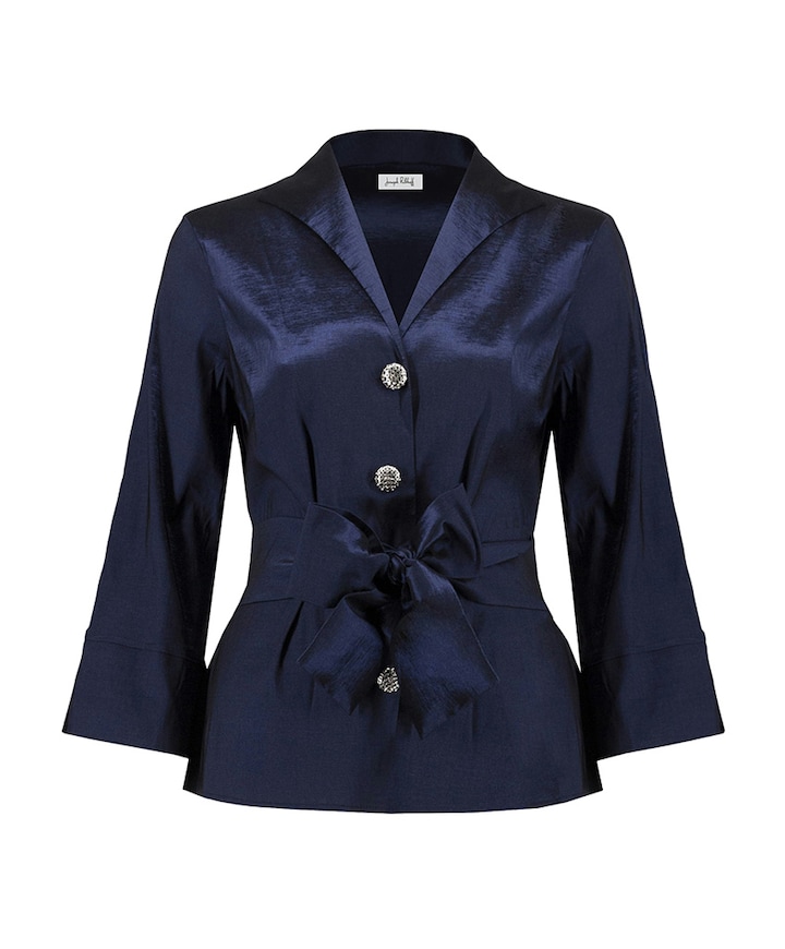 Dames blouse blauw