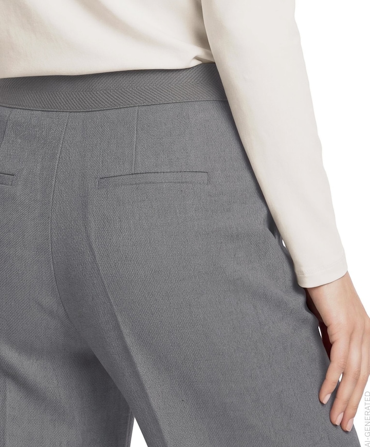 dames pantalon grijs
