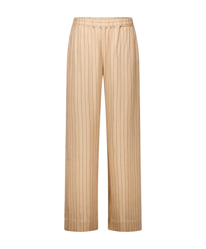 Devine stripe dames broek beige