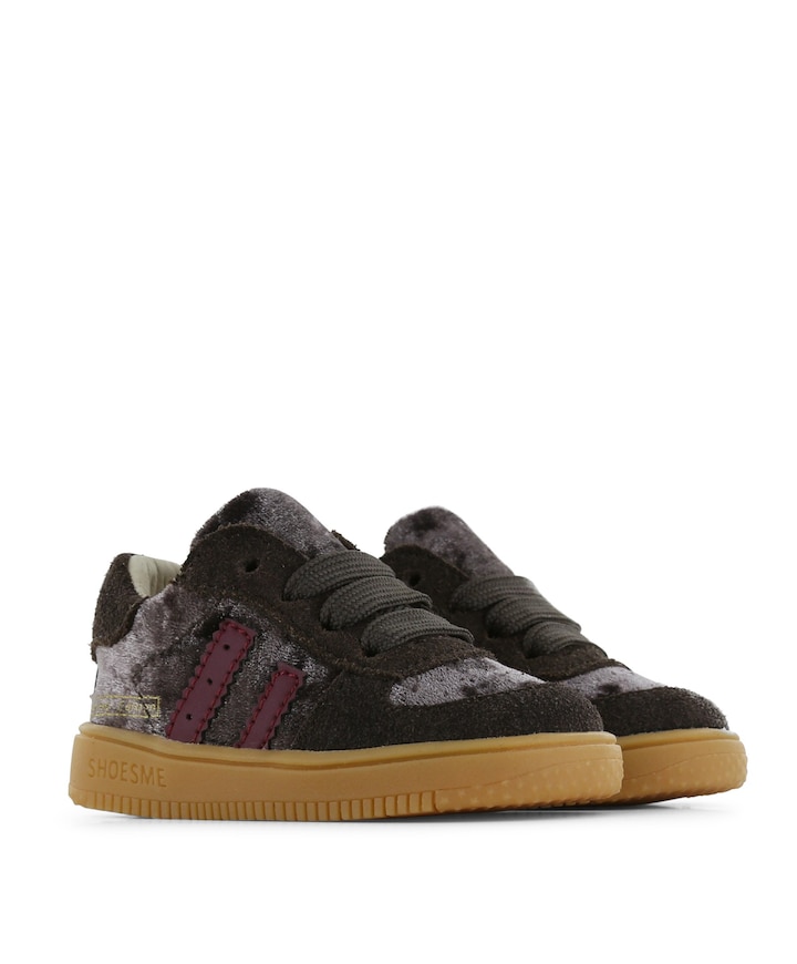 uniseks sneakers  bruin