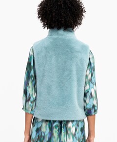 Dames gilet blauw
