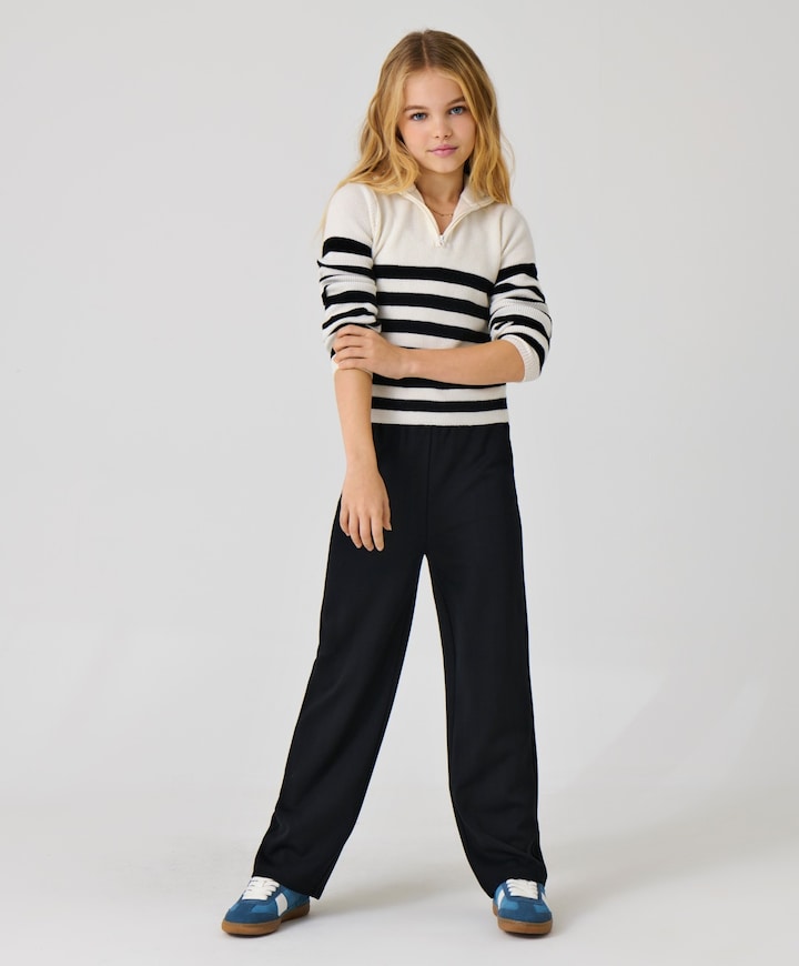 KOGPOPTRASH LIFE WIDE broek zwart