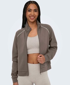 Dames vest grijs