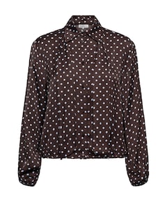 Dames blouse bruin