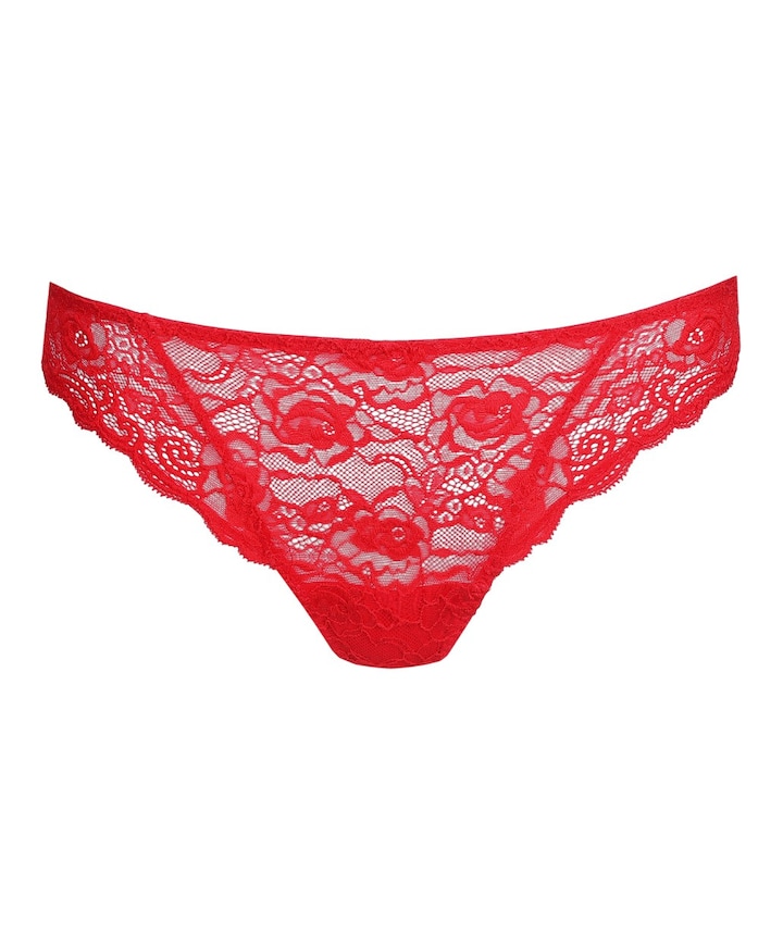Dames string rood