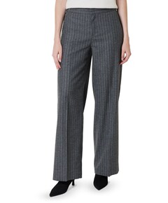 Mara Wide Leg Casual dames broek grijs