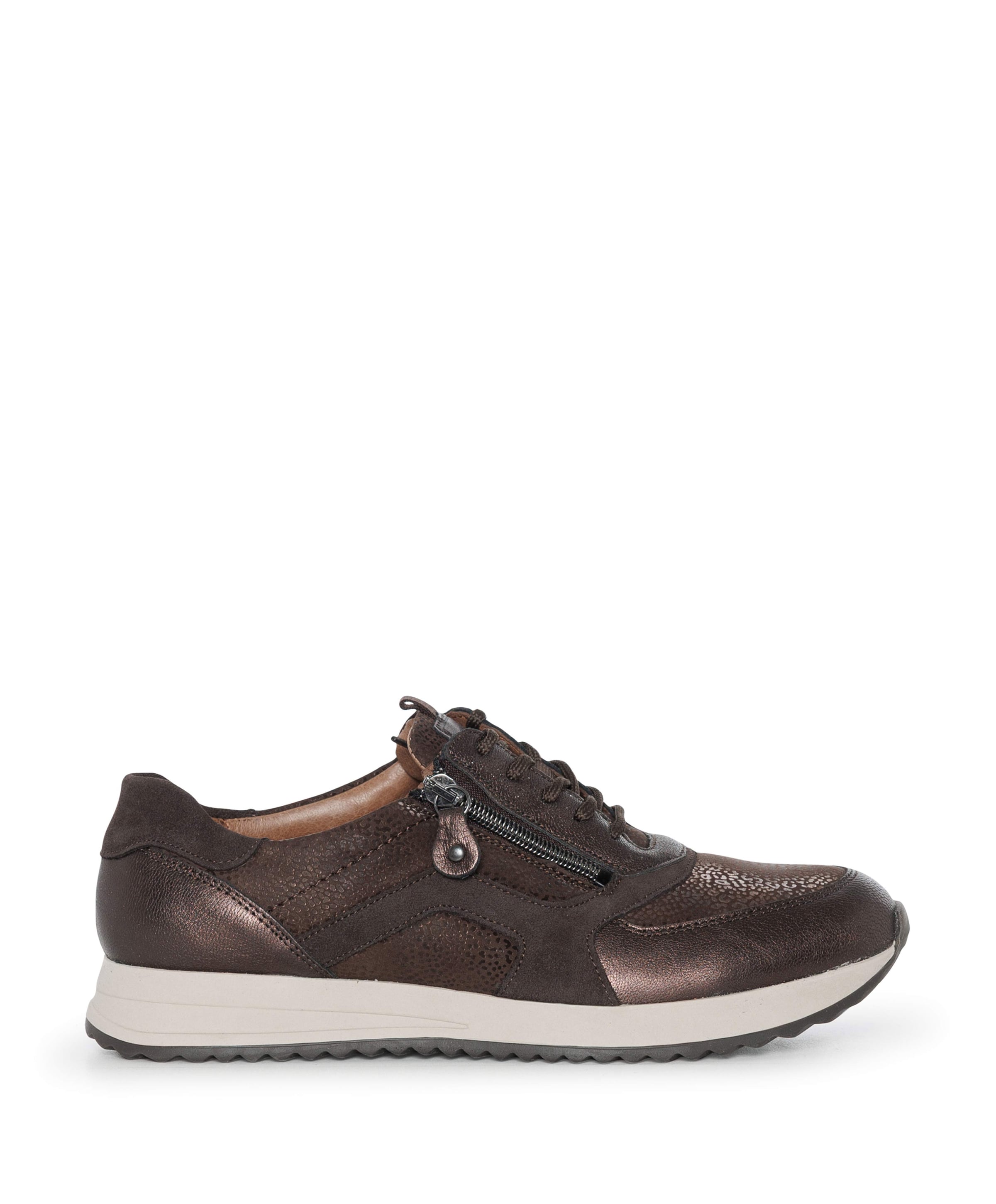 Vicky  dames sneakers bruin