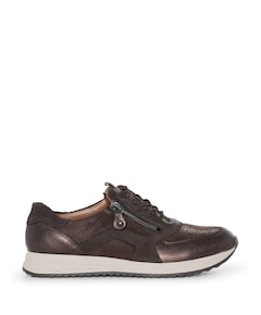 Vicky  dames sneakers bruin