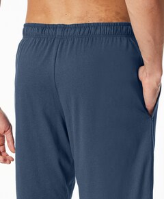 Heren pyjama short blauw