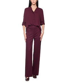 Dames blouse bordeaux