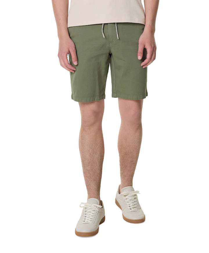 Ferdinand Structure Chino heren korte broek groen