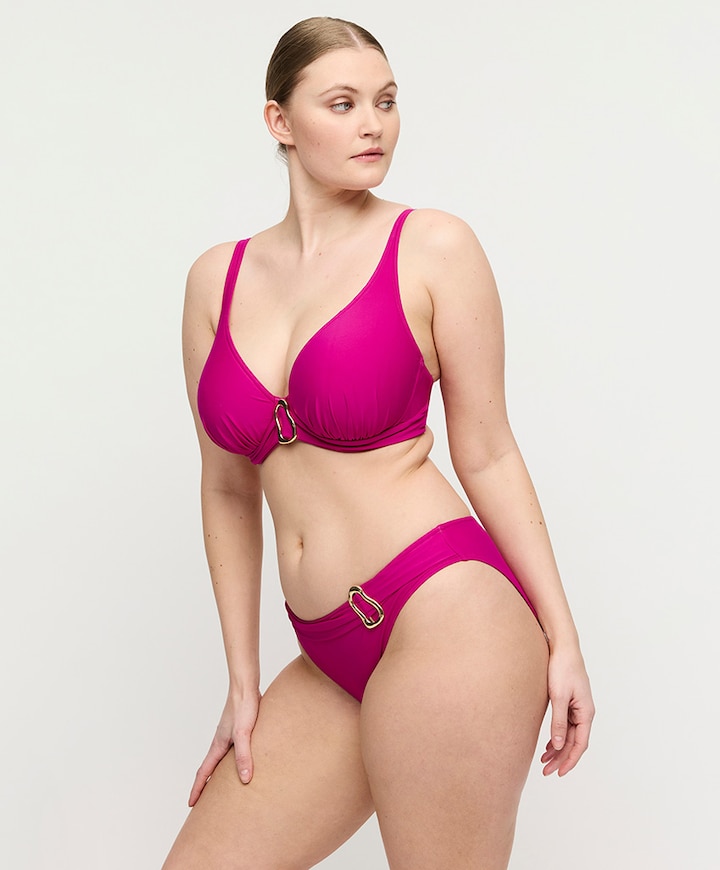 Dames bikinitop roze