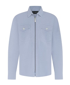 Heren overshirt blauw