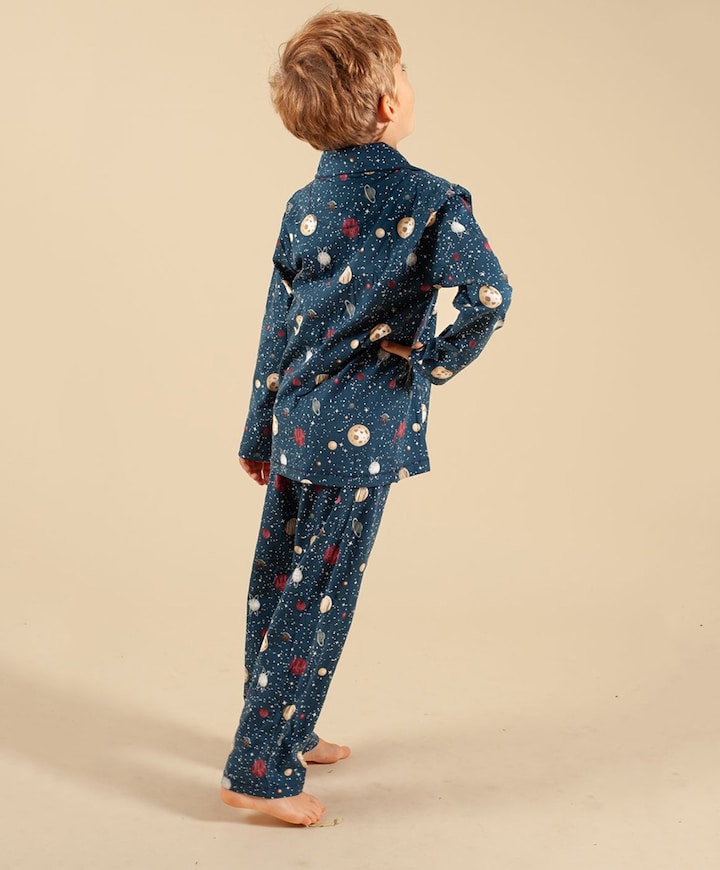 Jongens pyjamaset blauw