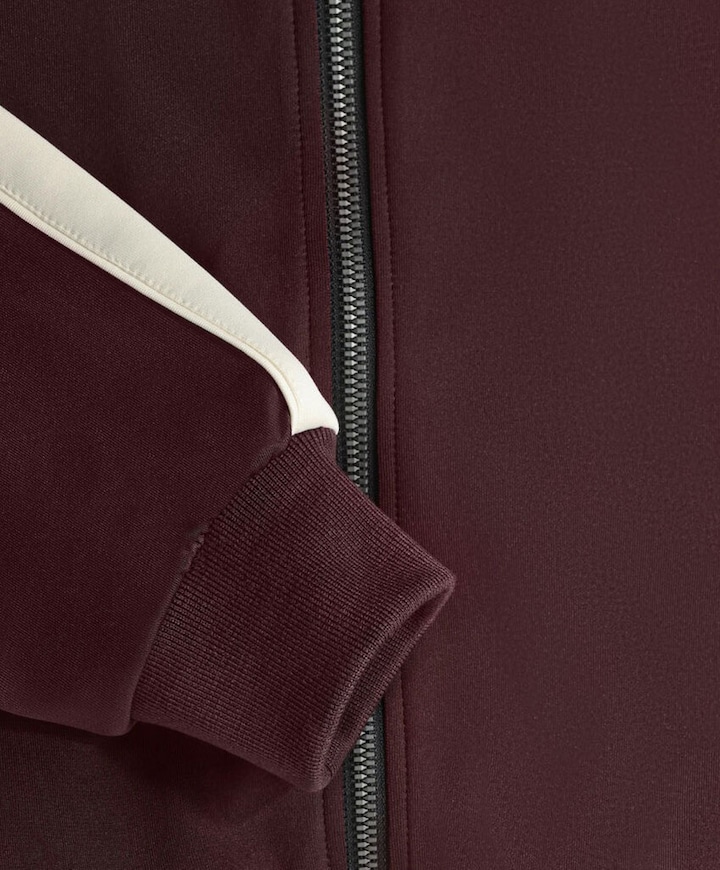 Meisjes vest bordeaux