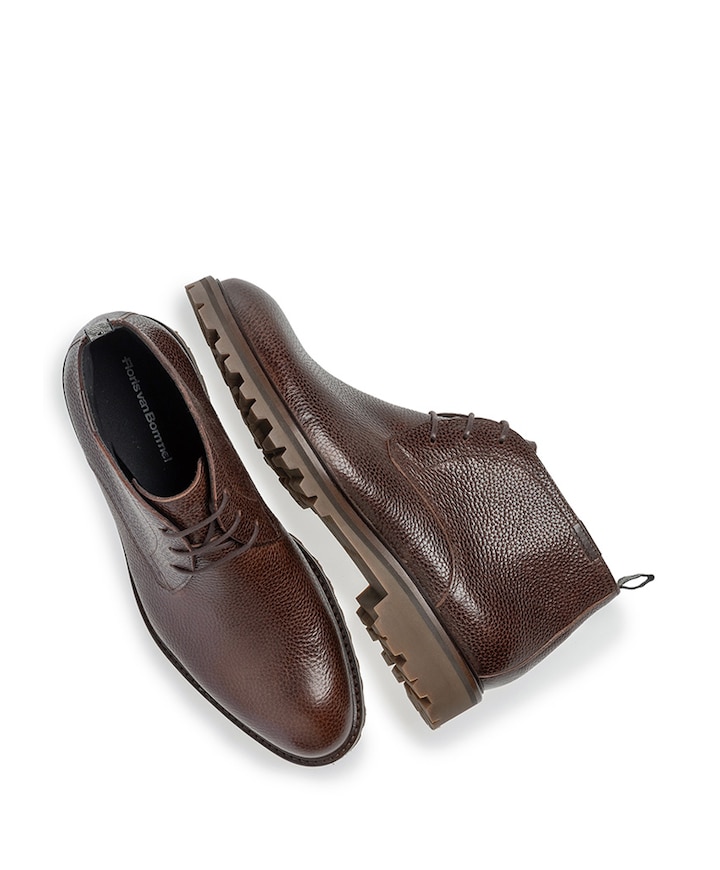 heren veterboots bruin