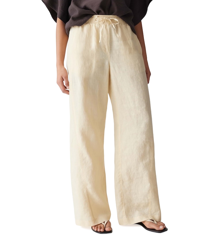 Mileni resort dames broek geel