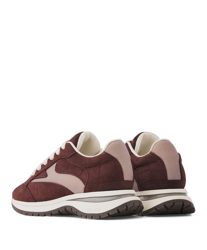 Usher Riggs dames sneakers bordeaux