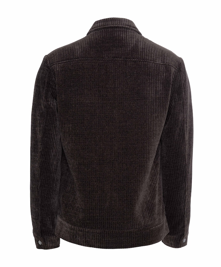 Heren overshirt bruin