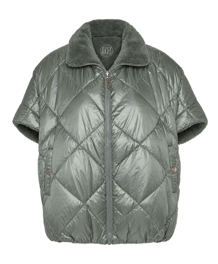 Dames bodywarmer reversible groen