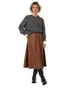 Dames rok bruin