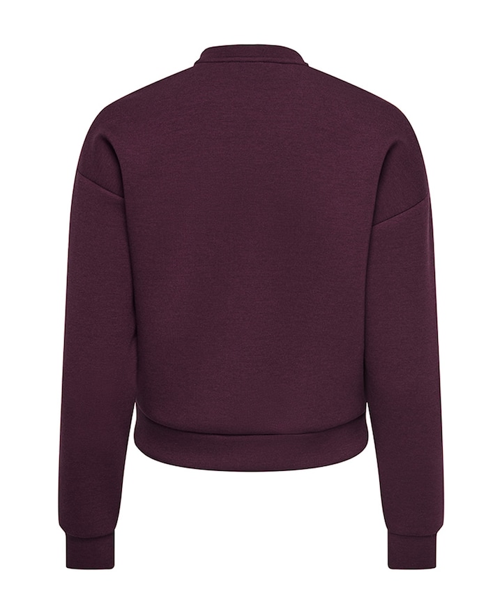 Dames vest bordeaux