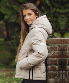 Meisjes jas beige