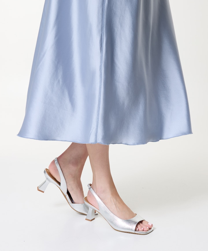 Wiberta dames sandalets zilver