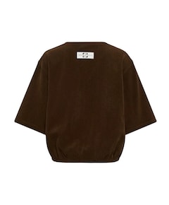 Dames T-shirt bruin