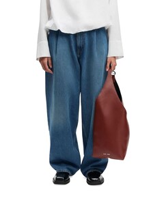 Saharper pleat 15893 dames jeans blauw