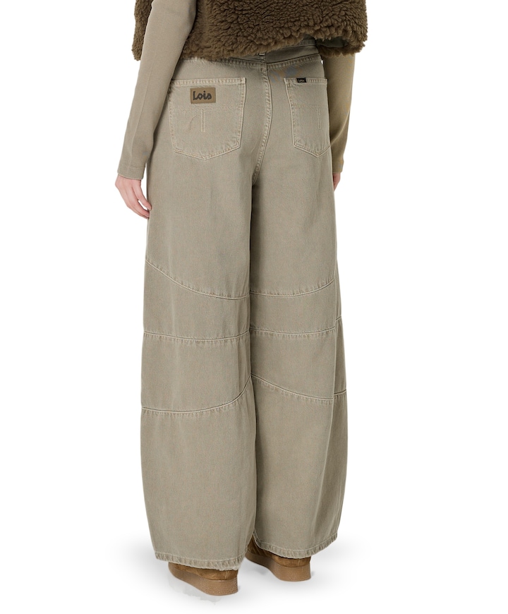 Skater Knee 8092 Otawa Vintage dames jeans beige