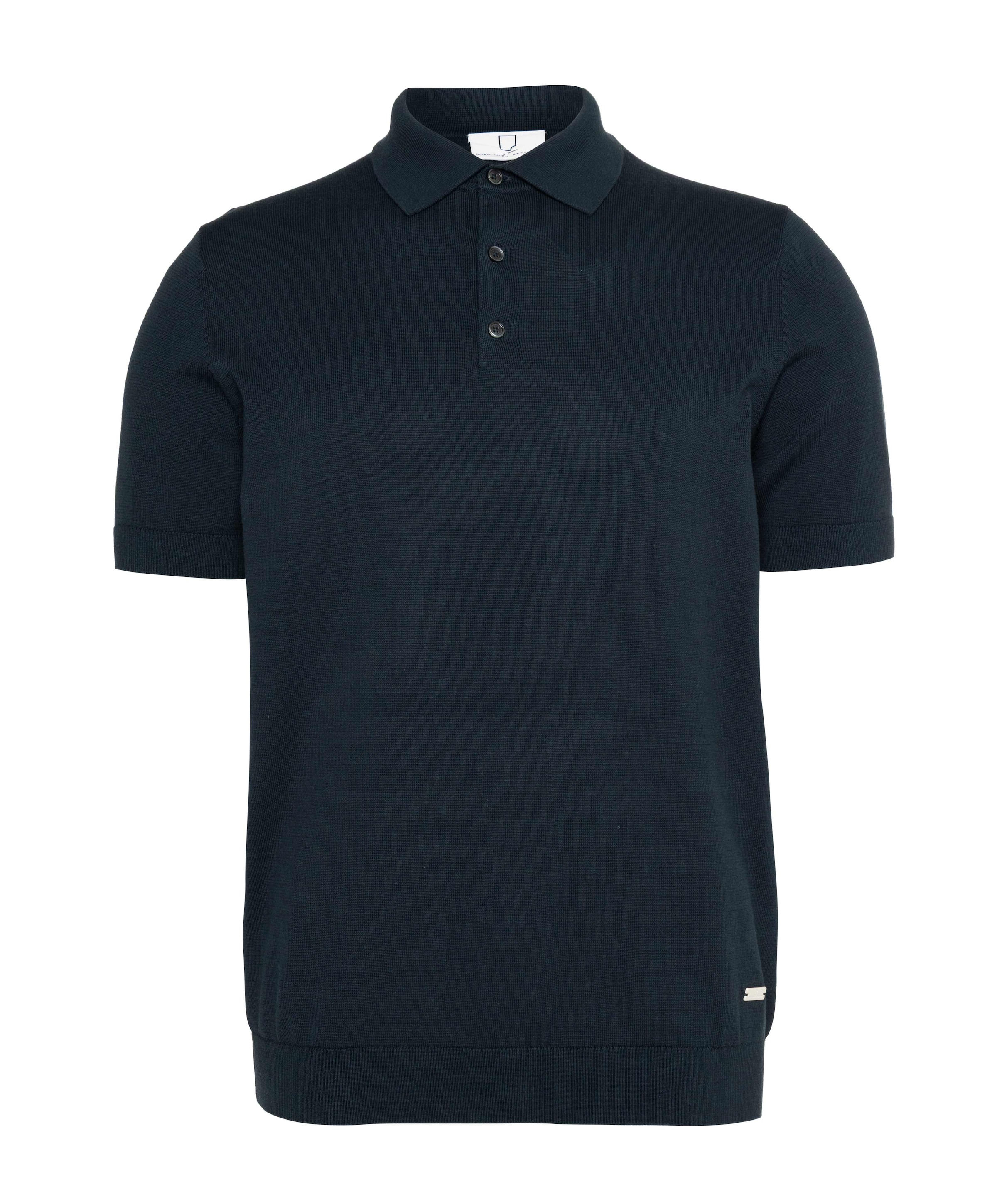 Heren polo blauw