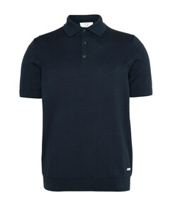 Heren polo blauw