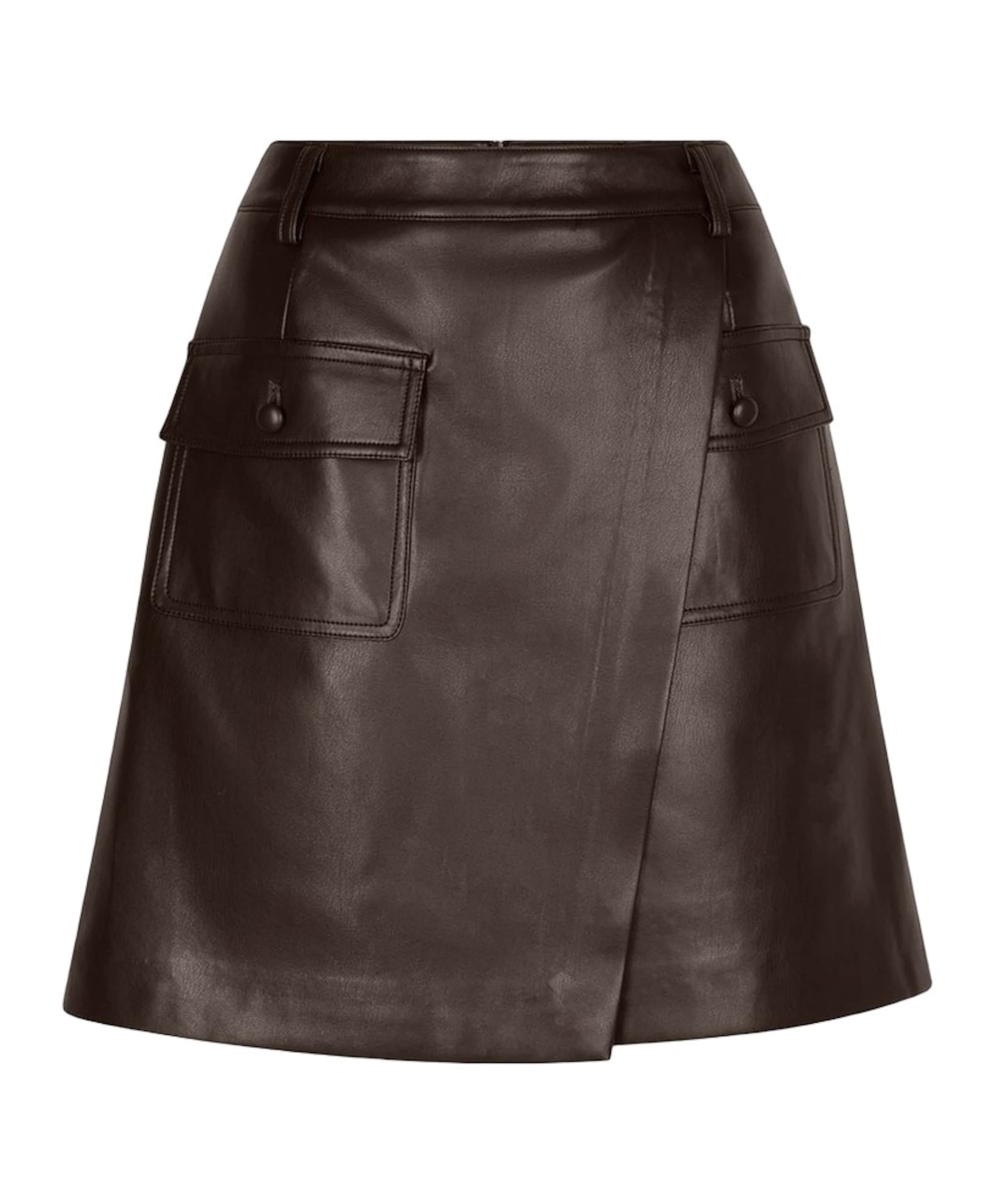 Dames rok bruin