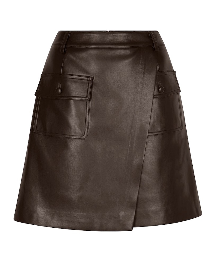 Dames rok bruin