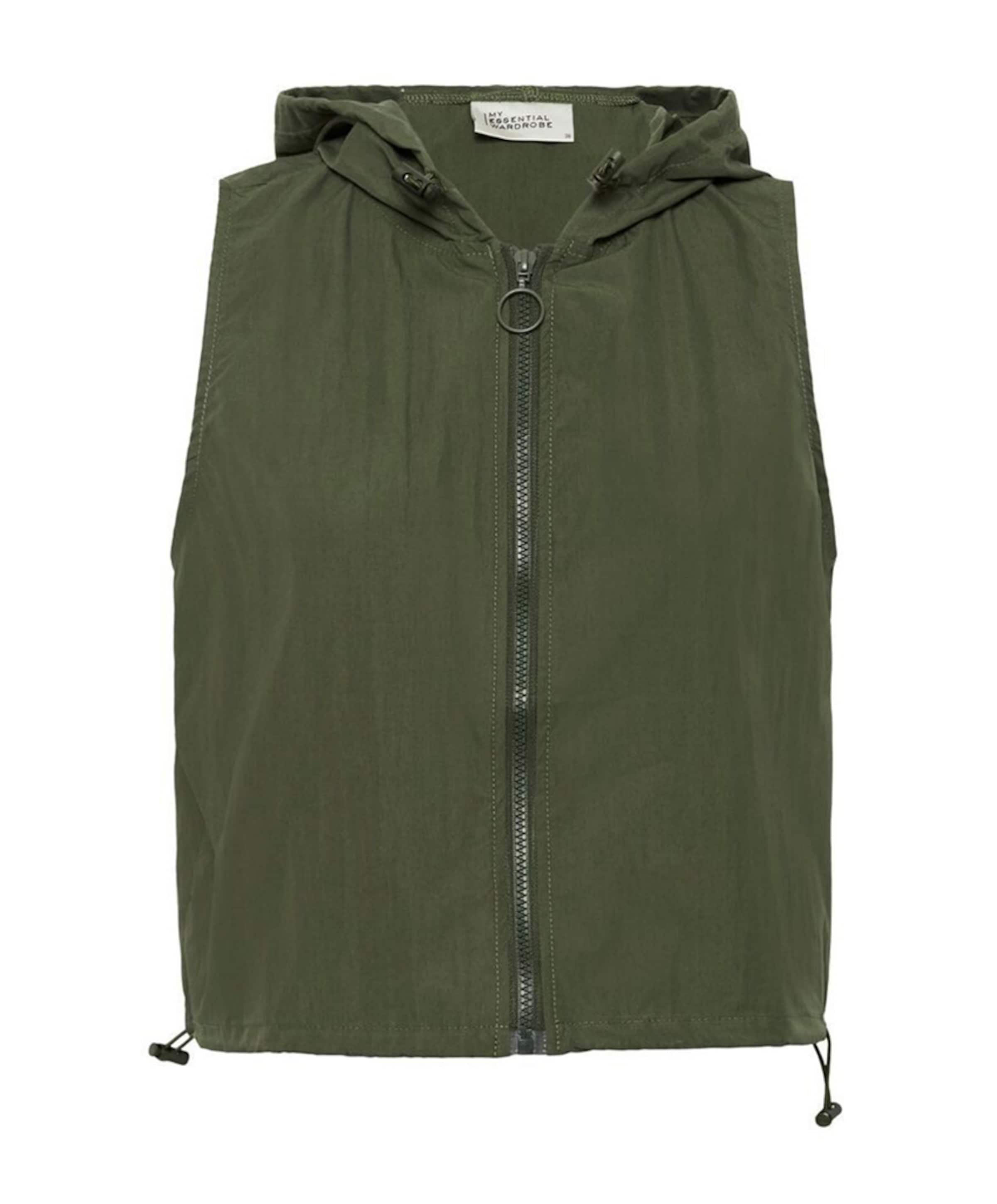 Dames gilet groen