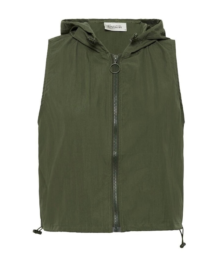 Dames gilet groen