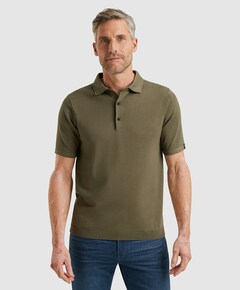 Heren polo groen