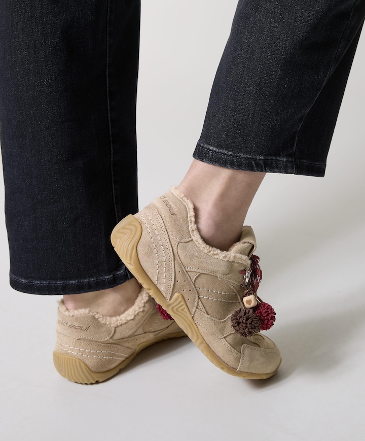 Alexia dames sneakers beige
