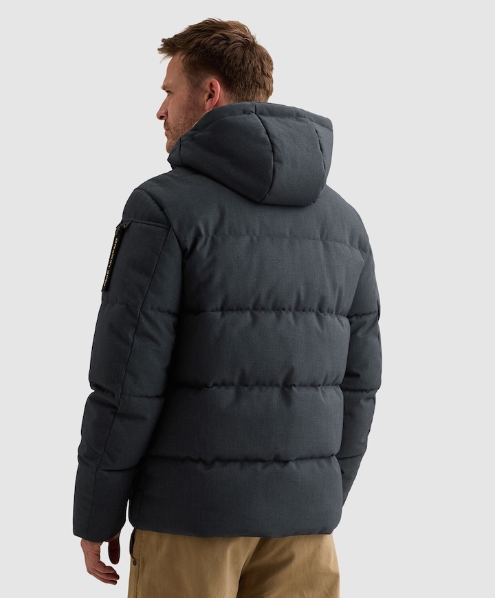 Heren jas blauw