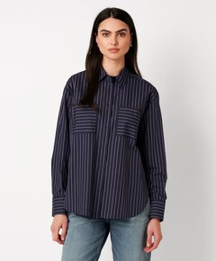 Dames blouse blauw