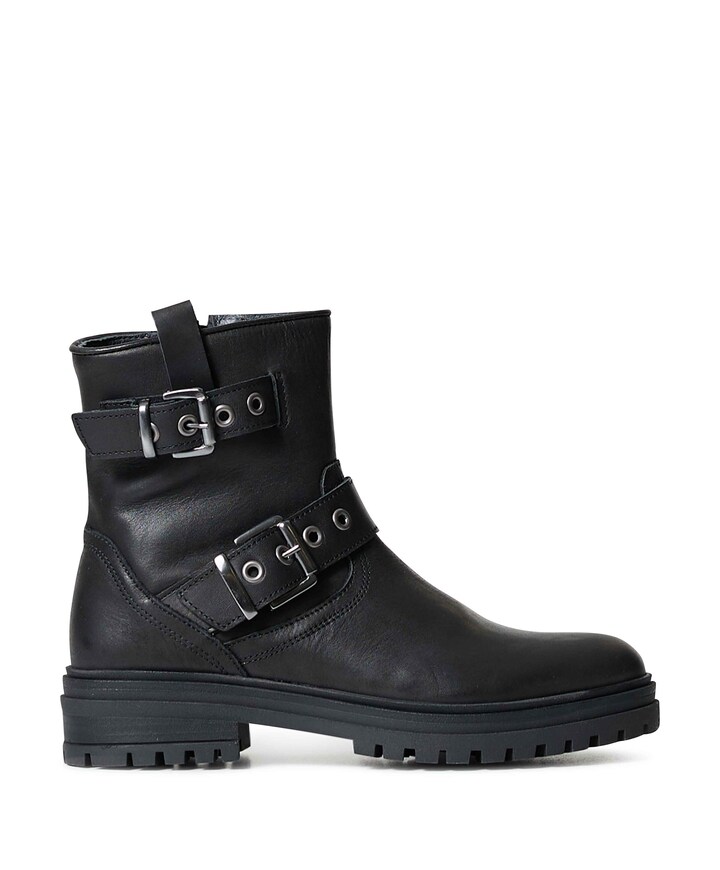 meisjes enkellaarzen zwart