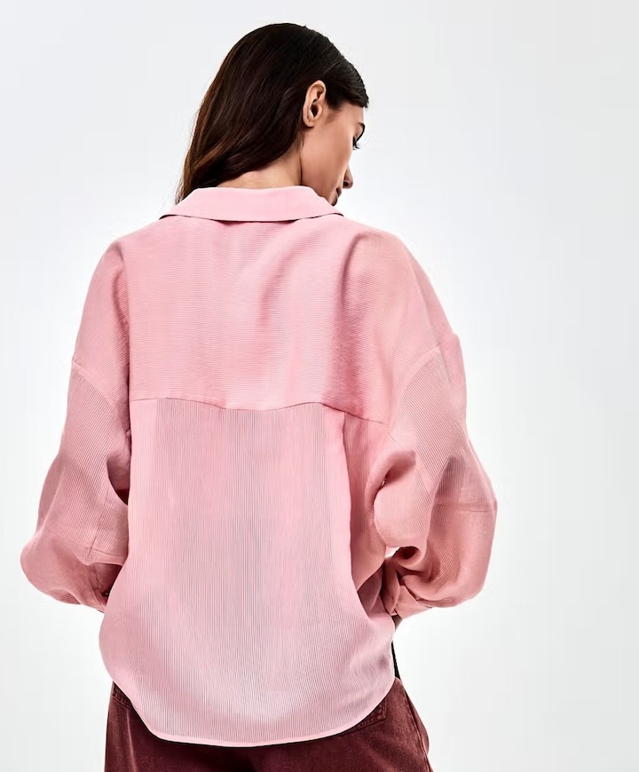 Dames blouse roze