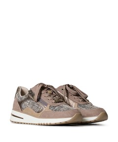 Women Lace-up sneakers beige