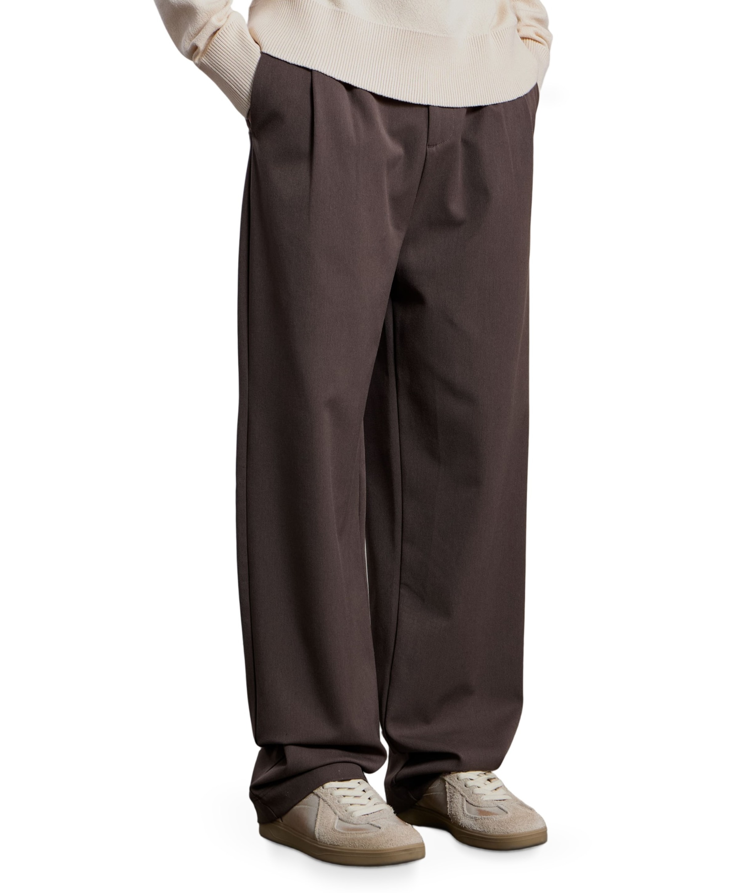 heren broek bruin