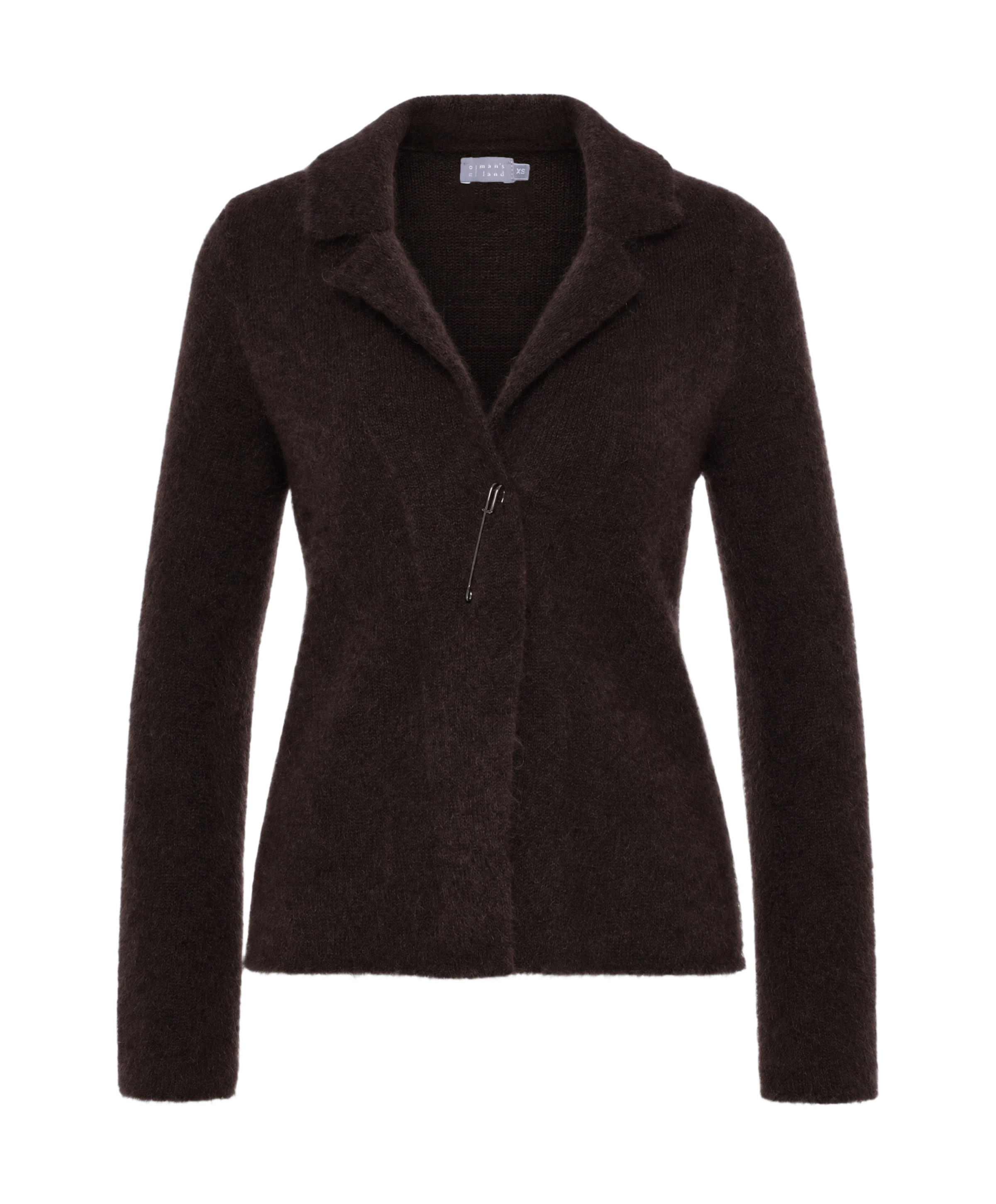 Dames vest bruin