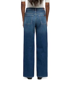 Stovepipe Straight dames jeans blauw