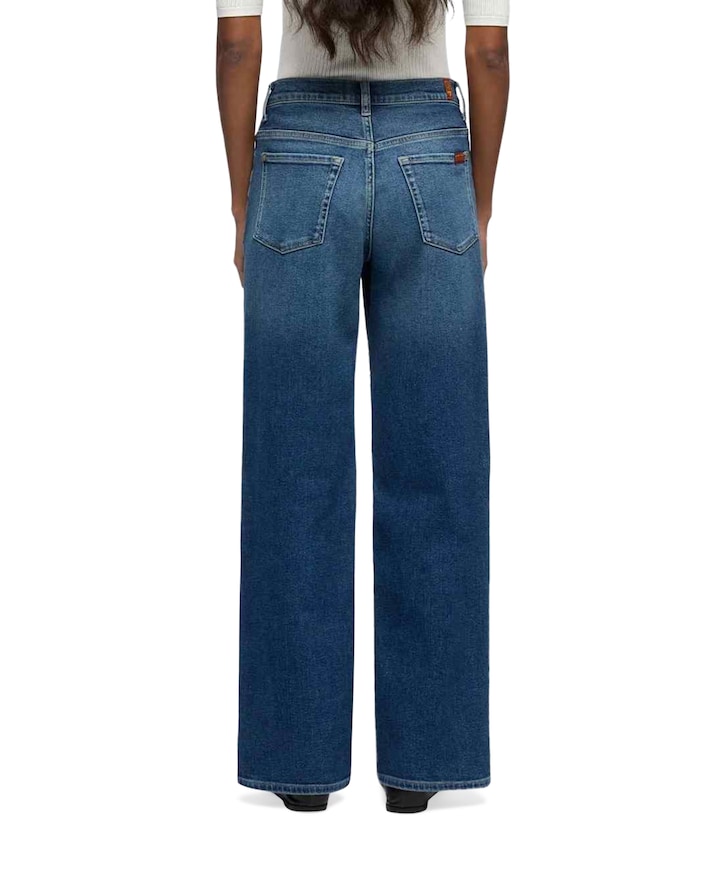 Stovepipe Straight dames jeans blauw