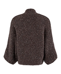 Dames vest bruin